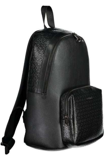 Calvin Klein - Black Polyester Men Backpack