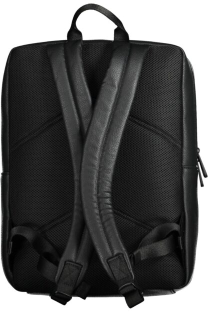 Calvin Klein - Black Polyester Men Backpack