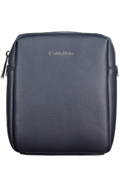 Calvin Klein - Blue Polyester Men Shoulder Bag