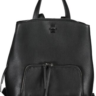 Calvin Klein - Black Polyester Men Backpack