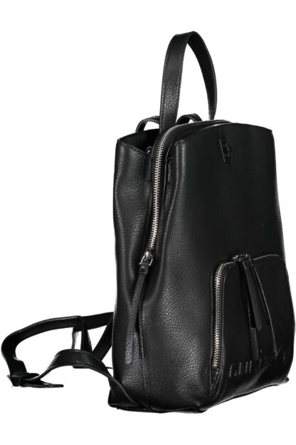 Desigual - Black Polyurethane Women Backpack