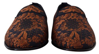 Dolce & Gabbana - Elegant Floral Slip-On Loafers