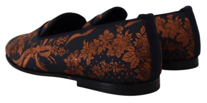 Dolce & Gabbana - Elegant Floral Slip-On Loafers