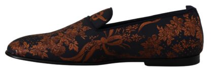 Dolce & Gabbana - Elegant Floral Slip-On Loafers