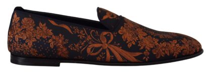 Dolce & Gabbana - Elegant Floral Slip-On Loafers