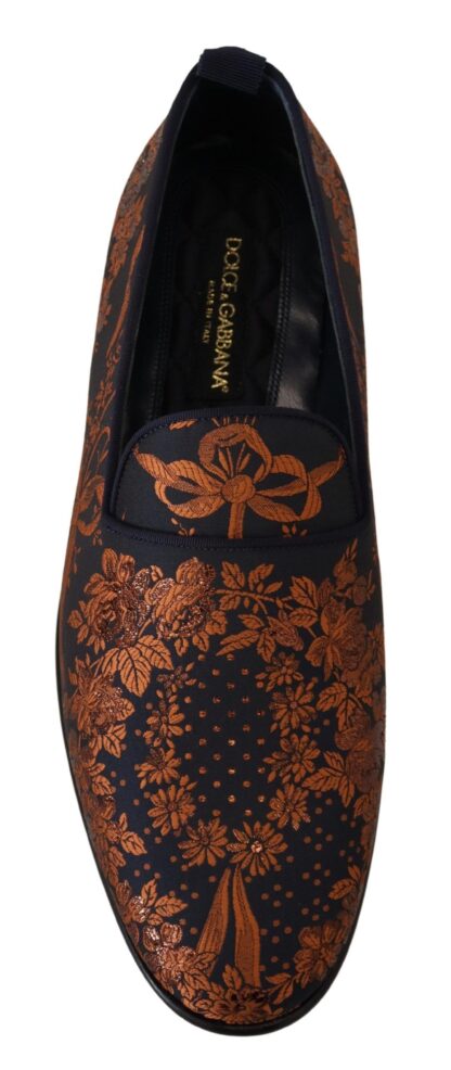 Dolce & Gabbana - Elegant Floral Slip-On Loafers