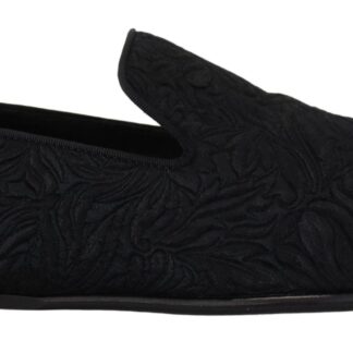 Dolce & Gabbana - Elegant Floral Slip-On Loafers