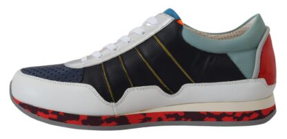 Dolce & Gabbana - Elegant Multicolor Low Top Sneakers