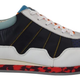 Dolce & Gabbana - Multicolor Leather-Blend Low Top Sneakers