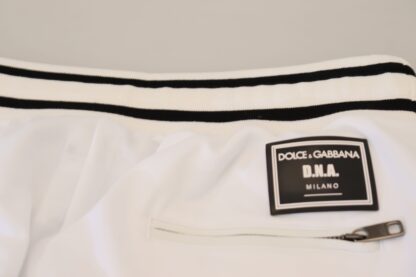 Dolce & Gabbana - Elegant White Sport Sweatpants