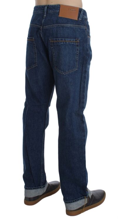 Acht - Chic Baggy Loose Fit Blue Jeans for Men