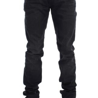 Acht - Chic Black Wash Super Slim Men's Jeans