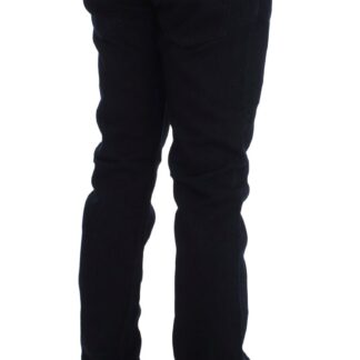 Acht - Elegant Regular Straight Fit Blue Jeans