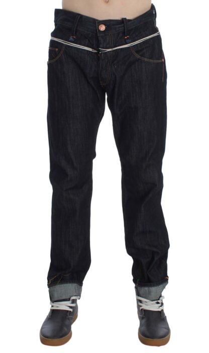 Acht - Sleek Straight Fit Premium Mens Jeans