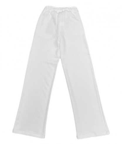 Comme Des Fuckdown - Chic Contrasting Logo Palazzo Pants