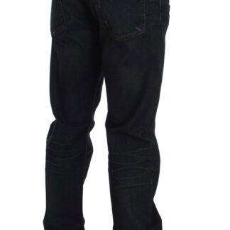 Acht - Elegant Straight Fit Low Waist Men's Jeans