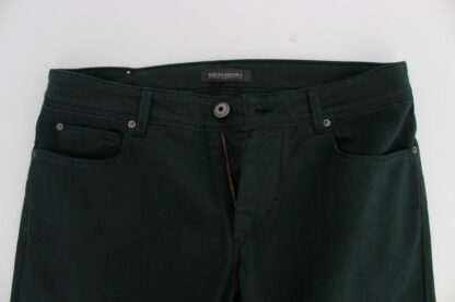 Ermanno Scervino - Chic Green Straight Cut Jeans