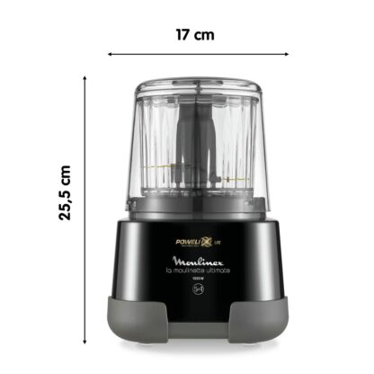 Moulinex DP810855 blender - Κρεατομηχανή 1000 W 550 ml Μαύρο Τιτάνιο