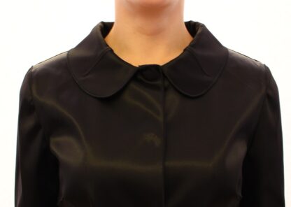 Dolce & Gabbana - Elegant Black Stretch Bolero Shrug Jacket