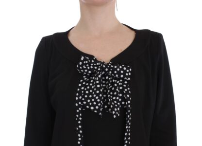 BENCIVENGA - Chic Polka Dot Dress & Sweater Set