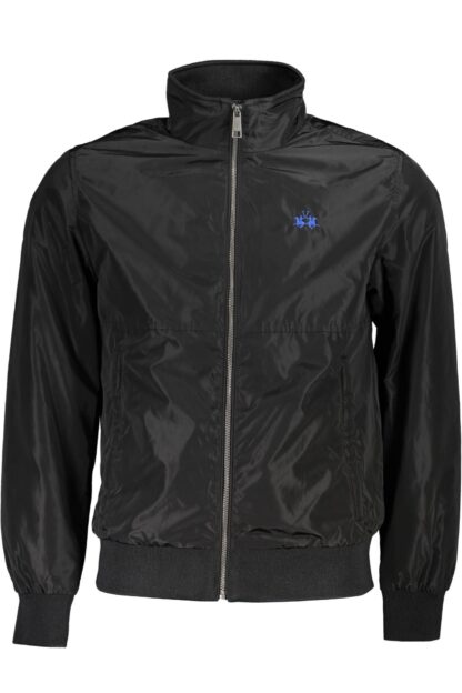 La Martina - Black Polyester Men's Jacket