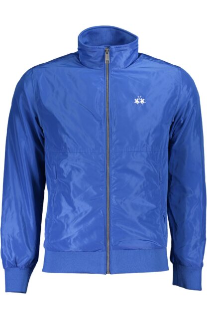 La Martina - Blue Polyester Men Jacket