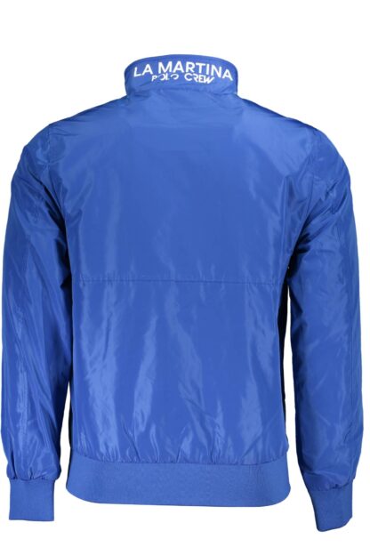 La Martina - Blue Polyester Men Jacket