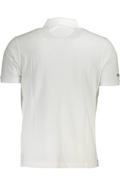 La Martina - White Cotton Men Polo