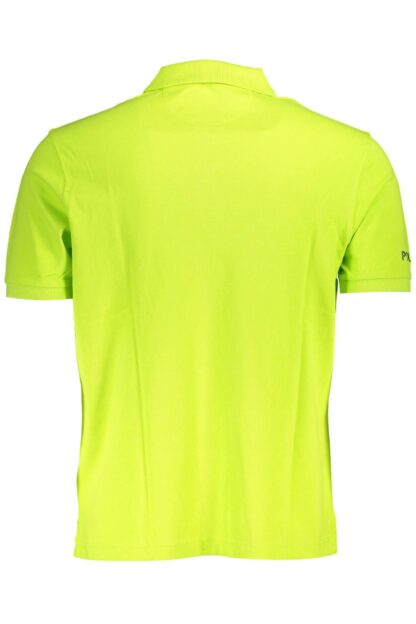 La Martina - Green Cotton Men Polo Shirt