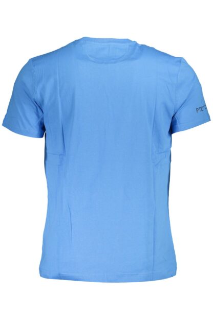 La Martina - Blue Cotton Men T-Shirt