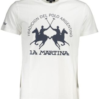 La Martina - Blue Cotton Men T-Shirt