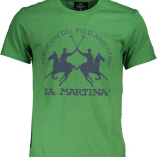 La Martina - Red Cotton Men T-Shirt