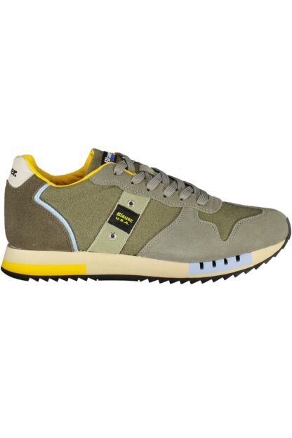 Blauer - Green Polyester Men Sneaker