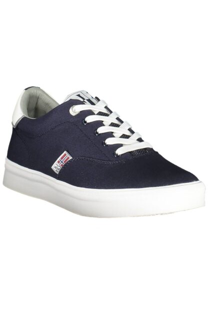 Napapijri - Blue Polyester Men Sneaker