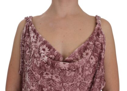 Exte - Silk Blend Floral Print Top