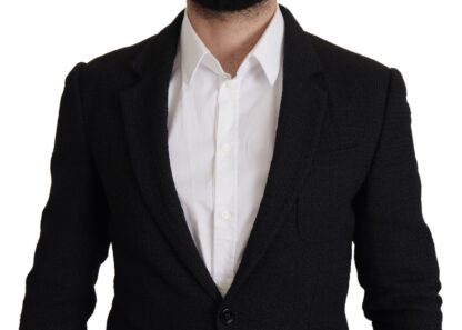 Dolce & Gabbana - Elegant Single Breasted Wool Blazer