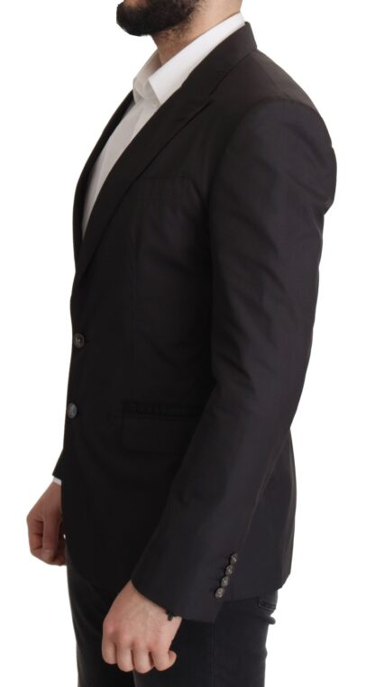 Dolce & Gabbana - Elegant Taormina Black Cotton Blazer