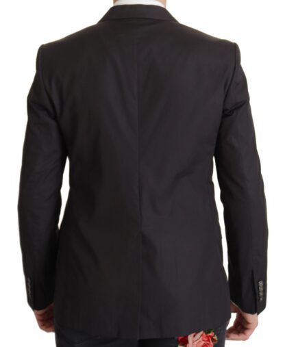 Dolce & Gabbana - Elegant Taormina Black Cotton Blazer