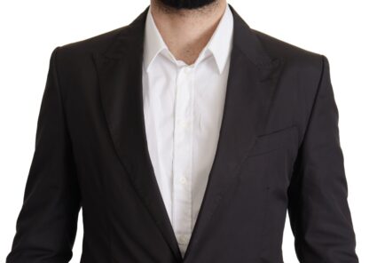 Dolce & Gabbana - Elegant Taormina Black Cotton Blazer