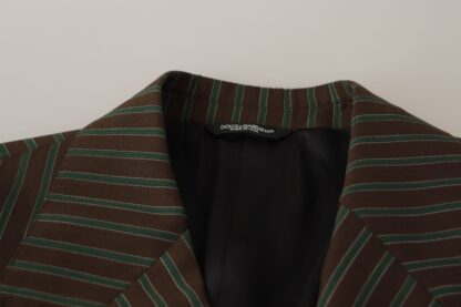 Dolce & Gabbana - Multicolor Striped Double Breasted Blazer