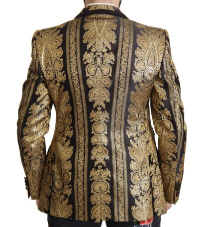 Dolce & Gabbana - Elegant Single Breasted Jacquard Blazer