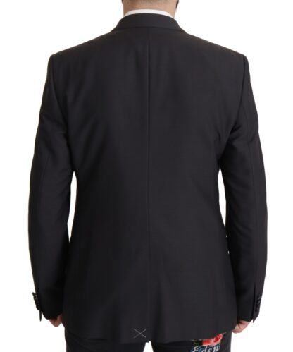 Dolce & Gabbana - Elegant Dark Blue Martini Two-Piece Blazer