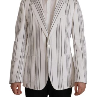 Dolce & Gabbana - Elegant Virgin Wool Single Breasted Jacket