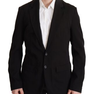 Dolce & Gabbana - Elegant Dark Blue Martini Two-Piece Blazer