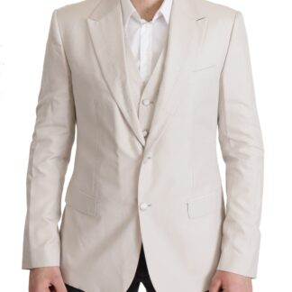 Dolce & Gabbana - Elegant Virgin Wool Single Breasted Jacket