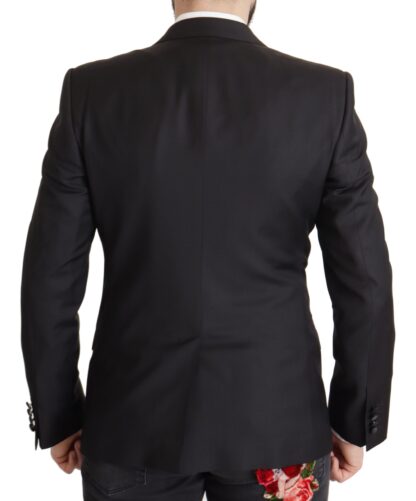 Dolce & Gabbana - Elegant Martini Wool Silk Blend Blazer