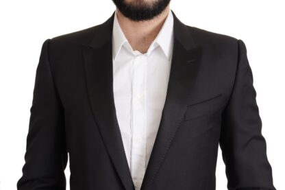 Dolce & Gabbana - Elegant Martini Wool Silk Blend Blazer