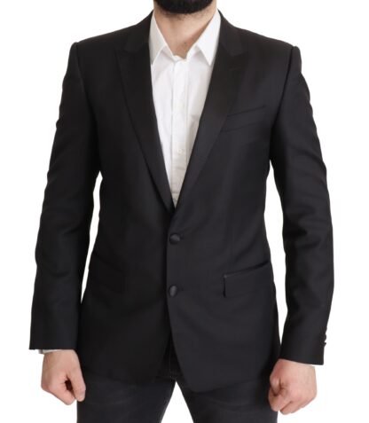 Dolce & Gabbana - Elegant Martini Wool Silk Blend Blazer