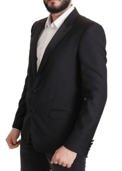 Dolce & Gabbana - Elegant Martini Wool Silk Blend Blazer