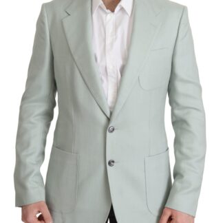 Dolce & Gabbana - Elegant Slim Fit Double Breasted Wool Blazer